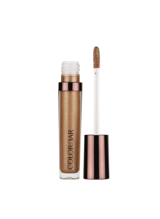 Colorbar Starlit Lip Gloss-Shimmy, Glossy Finish - Gold, 6 ml | Skin Type Combination | Lightweight | Paraben Free | Enriched with Lotus Flower Extract - Image 1